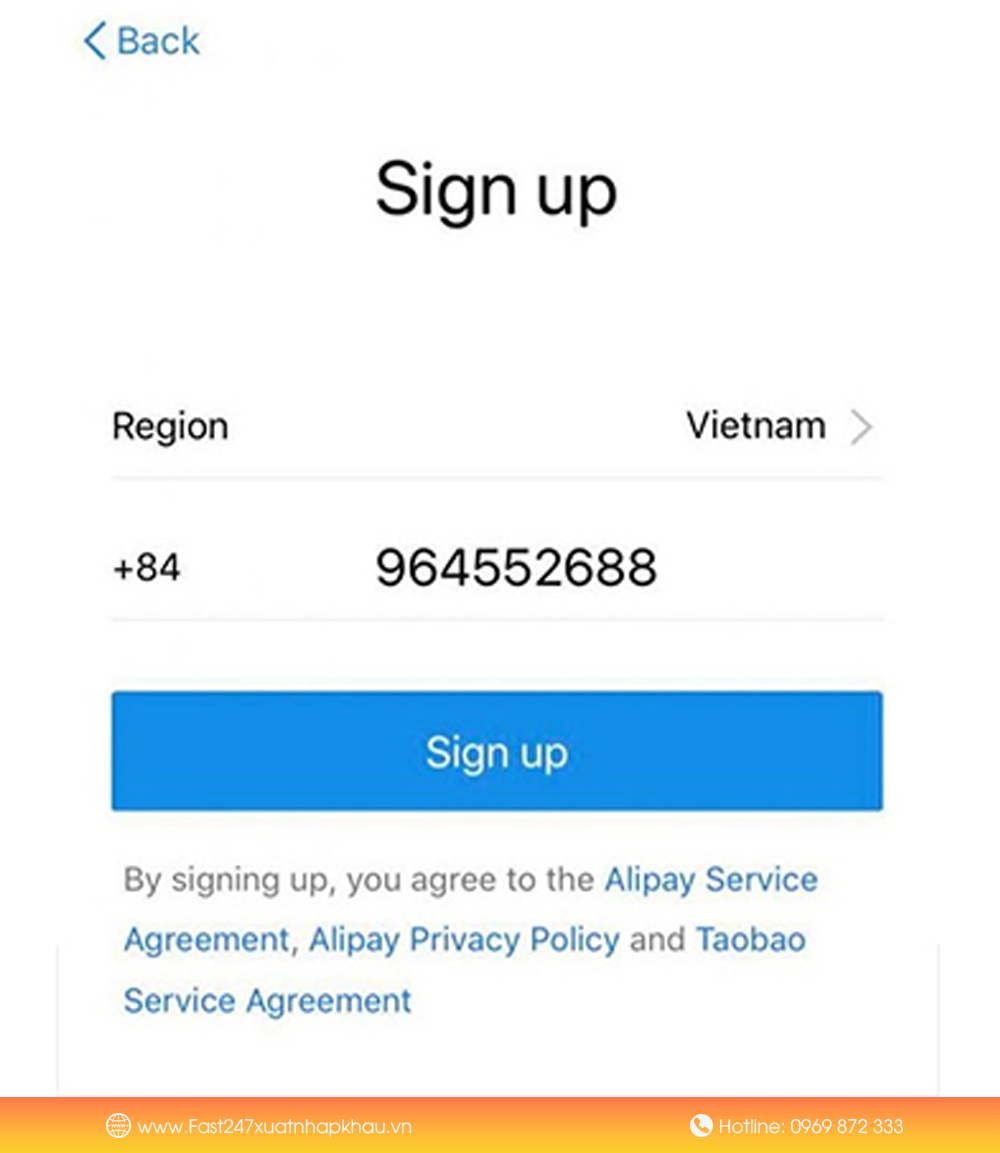 Cách tạo tài khoản Alipay trên điện thoại và máy tính đơn giản - Fast247 Logistics
