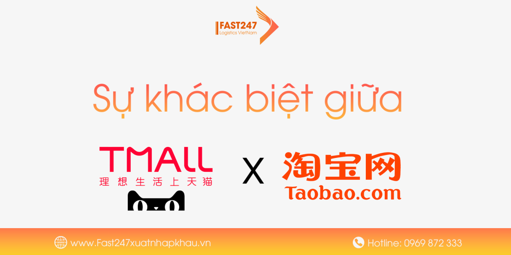Tmall Là Gì? Tìm hiểu Sự Khác Biệt Giữa Tmall Và Taobao - Fast247 Logistics