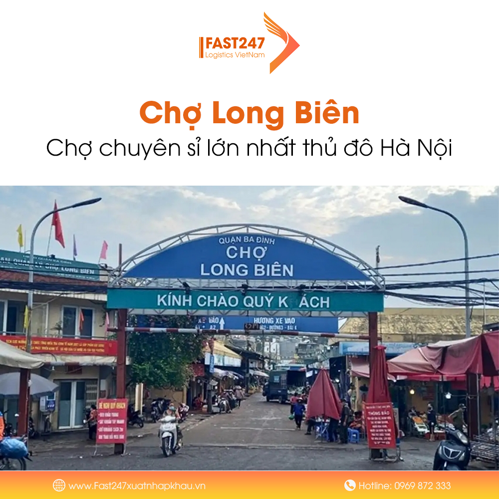Chợ Long Biên – Chợ chuyên sỉ lớn nhất thủ đô Hà Nội
